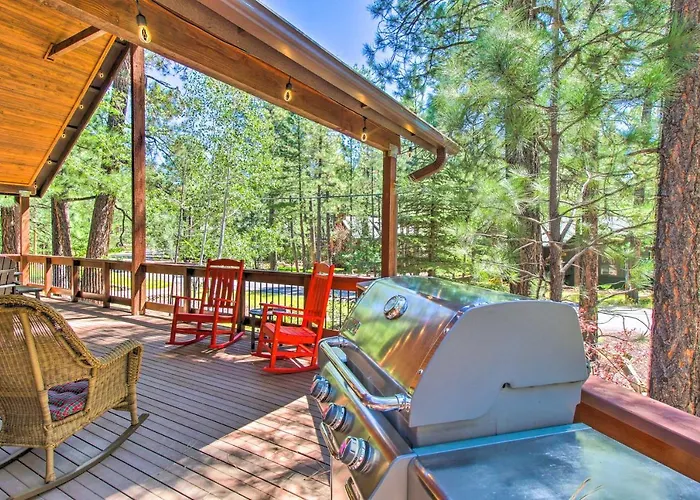 Pinetop Retreat W/ Fire Pit & Game Room! Indian Pine